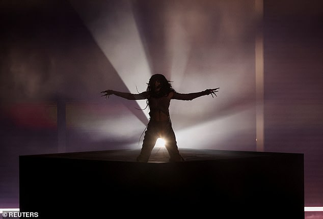En la imagen: la actuación de Loreen en la primera semifinal del concurso de 2023, en la que participó con su canción 'Tattoo' después de ganar el Melodifestivalen