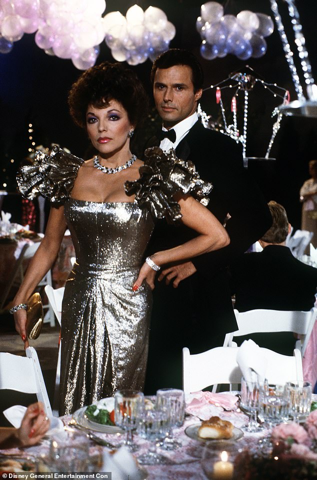 En 1981, Joan fue elegida para el papel que la convirtió en una sensación de televisión, el de la devoradora de hombres Alexis Carrington en Dinastía.
