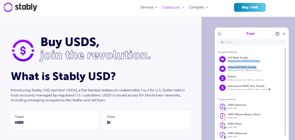 La plataforma de stablecoin explica qué es la stablecoin USD.