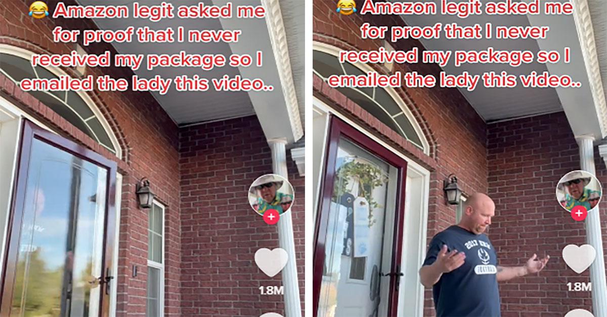 Dad Hilariously Trolls Amazon After They Asked for "Proof That Order Wasn't Delivered"