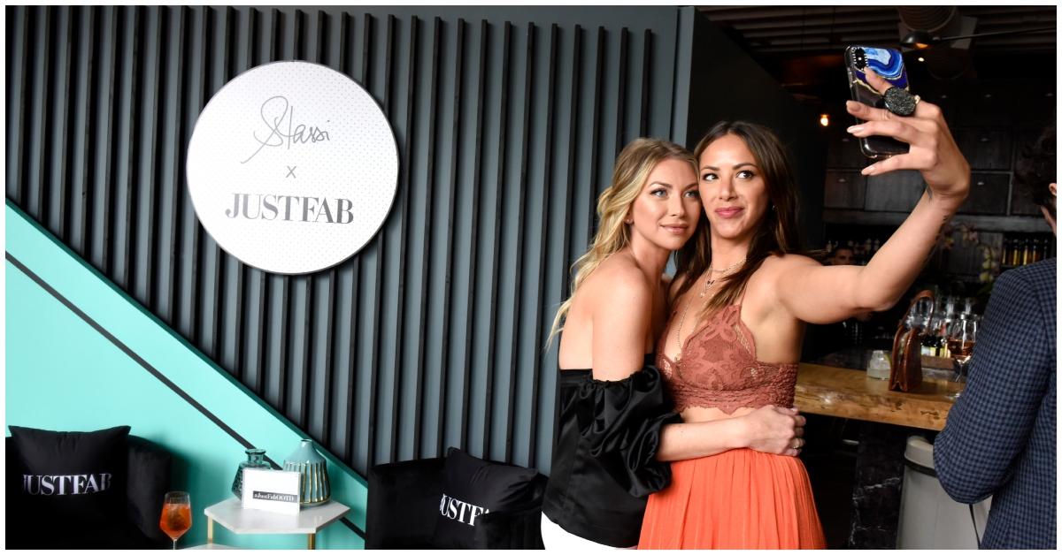 (l-r): Stassi Schroeder and Kristin Doute taking a selfie
