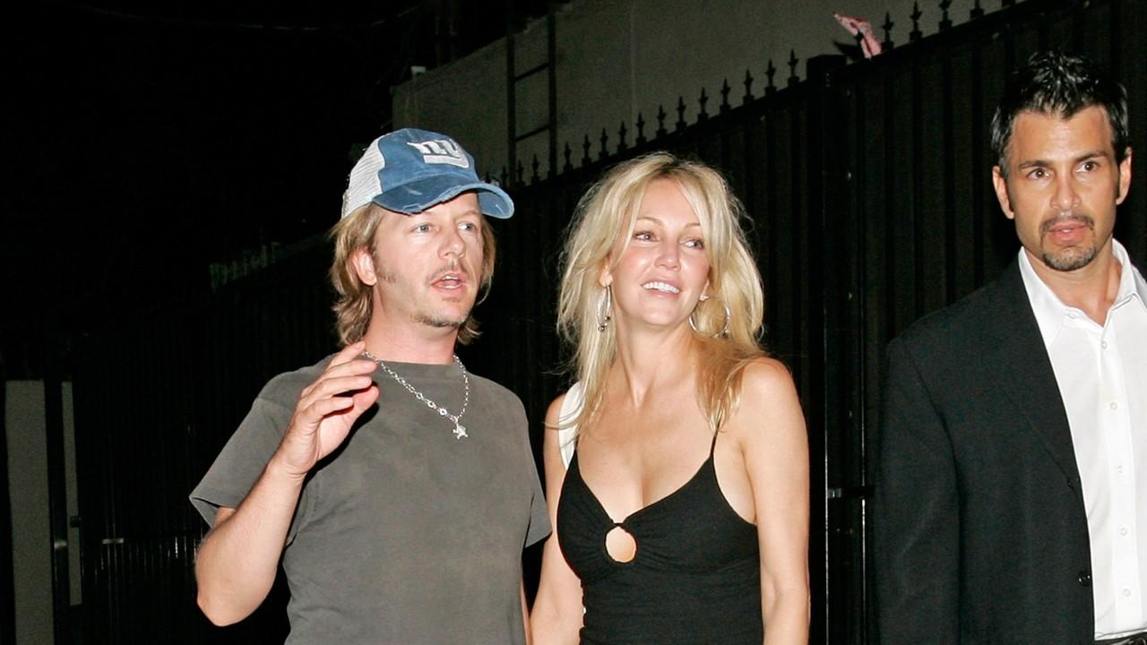 David Spade and Heather Locklear on July 20, 2006 in Los Angeles, Calif.