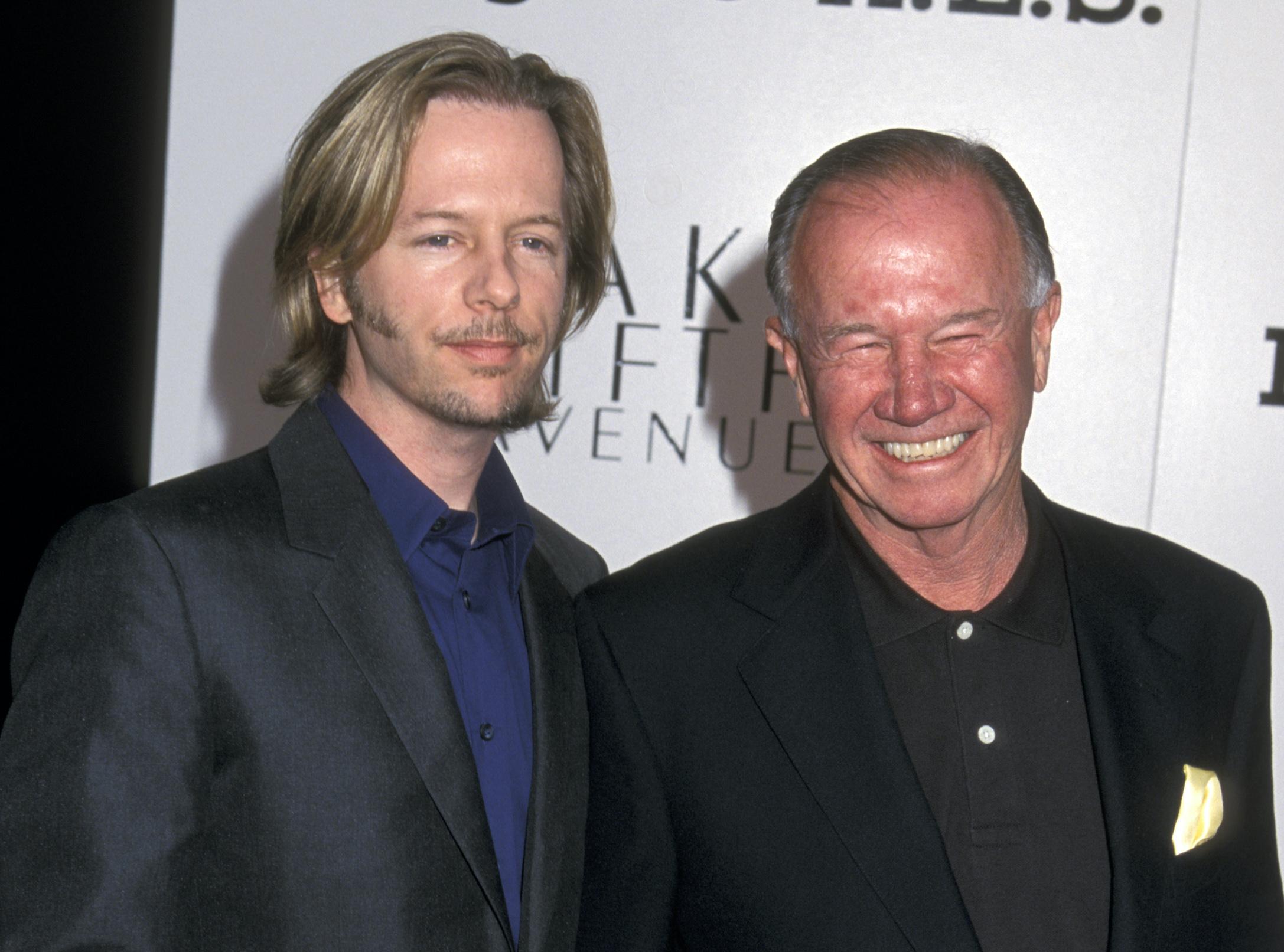 David Spade and his father Sam Spade at the 2nd Annual Saks 5th Avenue Project ALS. Benefit