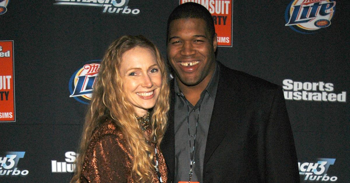 Michael Strahan and Jean Strahan attend SuperBowl XXXVIII - Gillette/Sports Illustrated Party